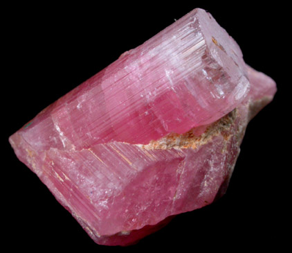 Elbaite var. Rubellite Tourmaline from Pala District, San Diego County, California