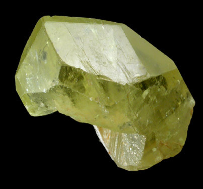 Brazilianite from Lavra do Corrego Frio, Linpolis, Divino das Laranjeras, Minas Gerais, Brazil (Type Locality for Brazilianite)