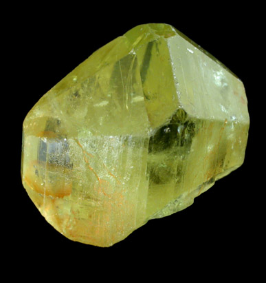 Brazilianite from Lavra do Corrego Frio, Linpolis, Divino das Laranjeras, Minas Gerais, Brazil (Type Locality for Brazilianite)