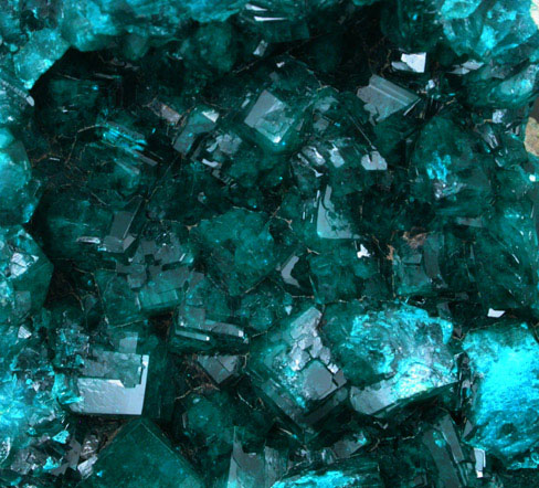 Dioptase from Brazzaville, Brazzaville Department, Republic of Congo