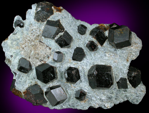 Almandine Garnet from Fauske, Norland, Norway