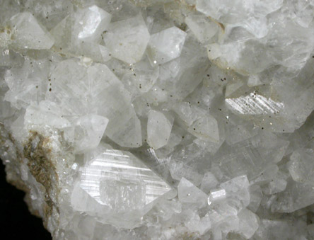 Fluorapophyllite with Stilbite and Pyrite from Erie Railroad Cut (ca. 1910), Bergen Hill, Hudson County, New Jersey