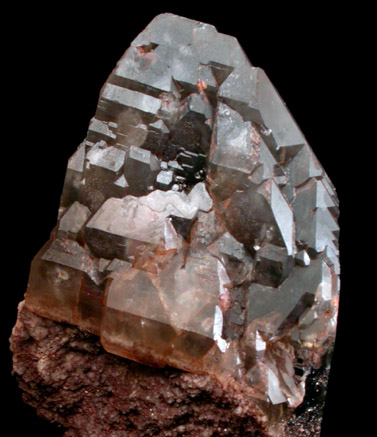 Quartz var. Smoky with Microcline from Pike's Peak Batholith, El Paso County, Colorado