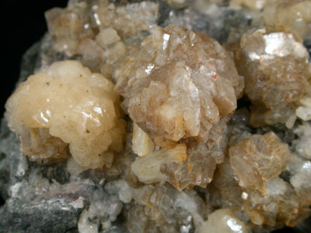 Heulandite-Ca and Stilbite from Braen's Quarry, Haledon, Passaic County, New Jersey
