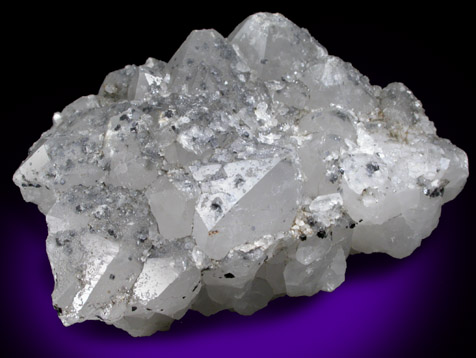 Quartz with Galena from St. John, County Durham, England