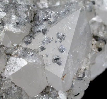 Quartz with Galena from St. John, County Durham, England