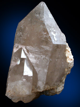 Quartz var. Smoky from (Mount Rubellite), Hebron, Oxford County, Maine