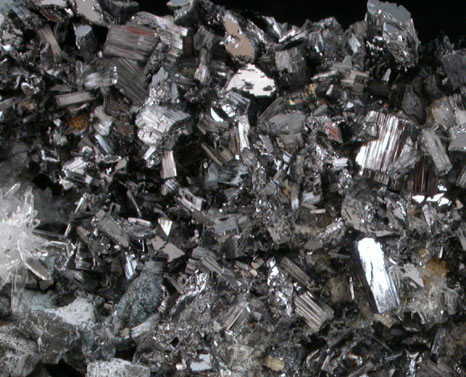 Enargite and Quartz from Butte Mining District, Summit Valley, Silver Bow County, Montana