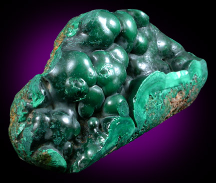 Malachite from Bisbee, Warren District, Cochise County, Arizona