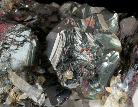 Hematite with Quartz from Isola d'Elba, Tuscan Archipelago, Livorno, Italy
