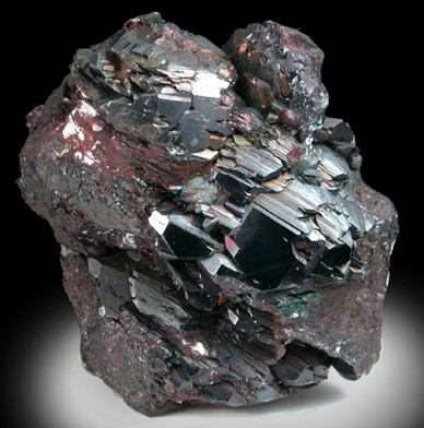 Hematite with Quartz from Isola d'Elba, Tuscan Archipelago, Livorno, Italy