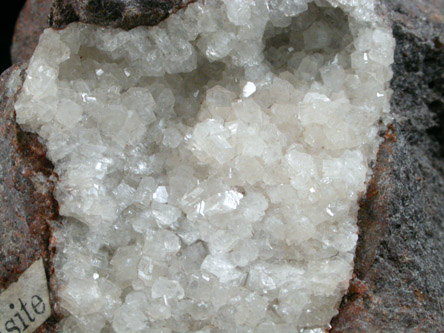 Chabazite from Giant's Causeway, County Antrim, Northern Ireland
