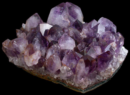 Quartz var. Amethyst from Catalan Agate-Amethyst District, Souther Paran Basalt Basin, Artigas, Uruguay