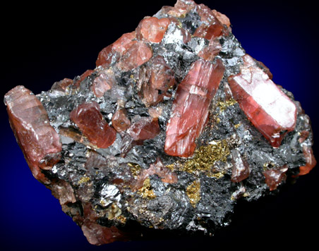 Bustamite in Galena, Sphalerite and Chalcopyrite from Broken Hill, New South Wales, Australia