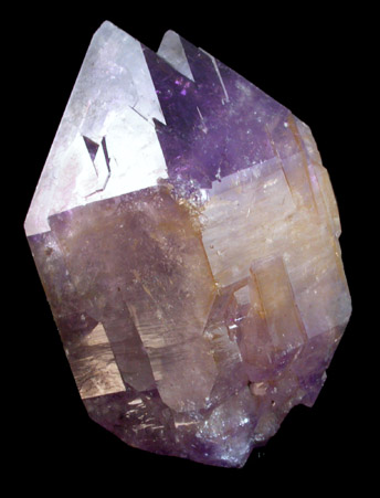 Quartz var. Amethyst-Citrine from Rio Grande do Sul, Brazil