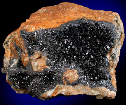 Ferberite from Catastrophe Mine, Nederland District, Boulder County, Colorado
