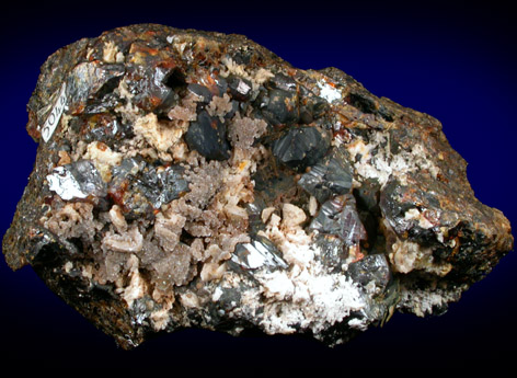 Greenockite, Sphalerite, Hemimorphite from Tri-State Lead-Zinc Mining District, near Joplin, Jasper County, Missouri