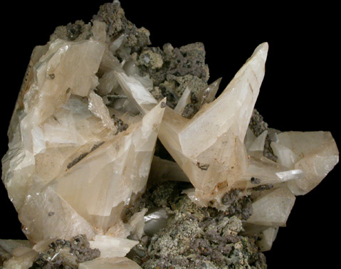 Cerussite from Broken Hill, New South Wales, Australia