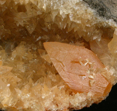 Calcite from Faylor-Middle Creek Quarry, 3 km WSW of Winfield, Union County, Pennsylvania