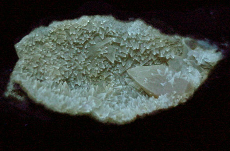 Calcite from Faylor-Middle Creek Quarry, 3 km WSW of Winfield, Union County, Pennsylvania