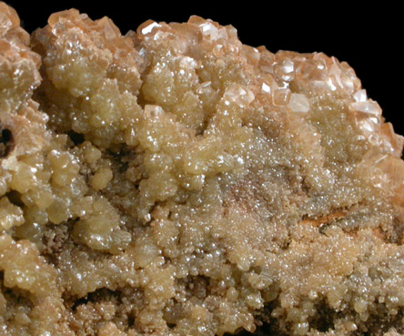 Mimetite and Smithsonite from Santa Eulalia District, Aquiles Serdán, Chihuahua, Mexico