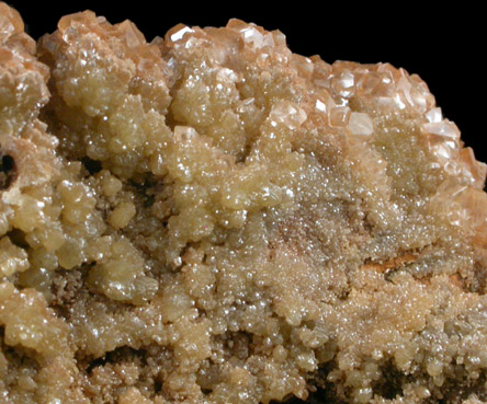 Mimetite and Smithsonite from Santa Eulalia District, Aquiles Serdn, Chihuahua, Mexico