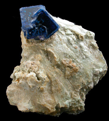 Boleite in matrix from Amelia Mine, Boleo District, near Santa Rosalia, Baja California Sur, Mexico (Type Locality for Boleite)