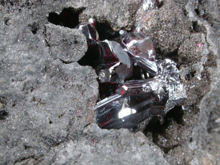 Proustite from Erzgebirge, Saxony, Germany