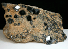 Andradite var. Melanite Garnet from New Idria District, San Benito County, California