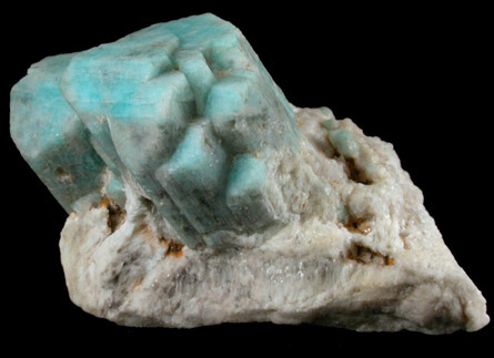 Microcline var. Amazonite from Crystal Park, El Paso County, Colorado