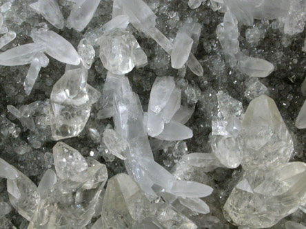 Celestine and Calcite from Faylor-Middle Creek Quarry, 3 km WSW of Winfield, Union County, Pennsylvania