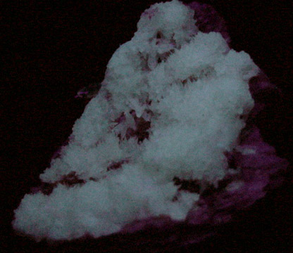 Strontianite on Barite from Oberdorf an der Laming, Bruck an der Mur, Styria, Austria