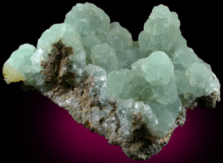 Prehnite from New Street Quarry, Paterson, Passaic County, New Jersey