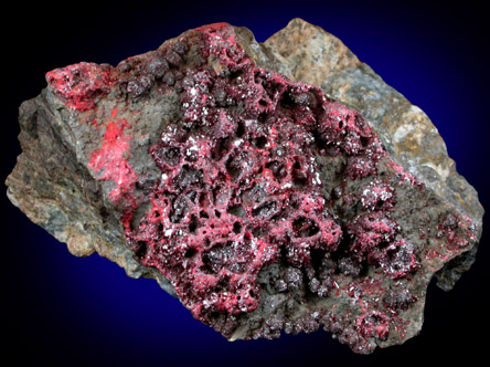 Cinnabar from Idrija Mine, Mt. Avala near Belgrade, Idrija (formerly Idria), Republic of Slovenia