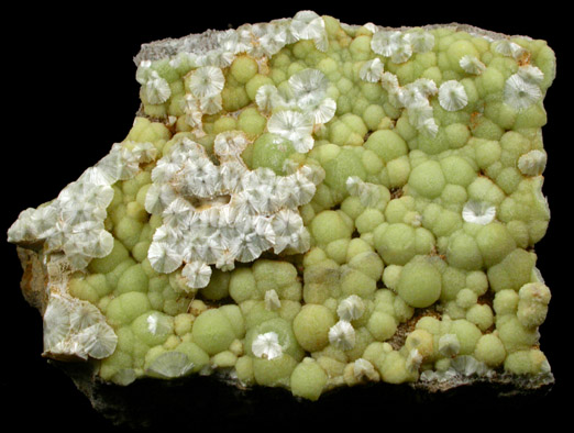 Wavellite from National Limestone Quarry, Lime Ridge, Mount Pleasant Mills, Snyder County, Pennsylvania