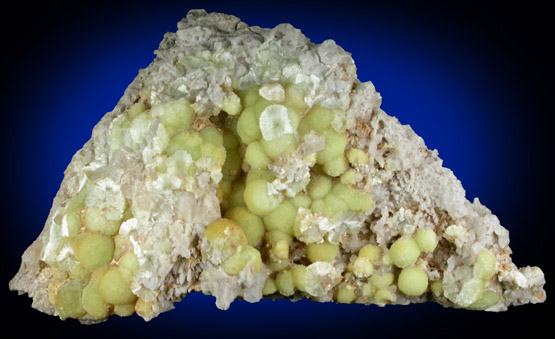 Wavellite from National Limestone Quarry, Lime Ridge, Mount Pleasant Mills, Snyder County, Pennsylvania