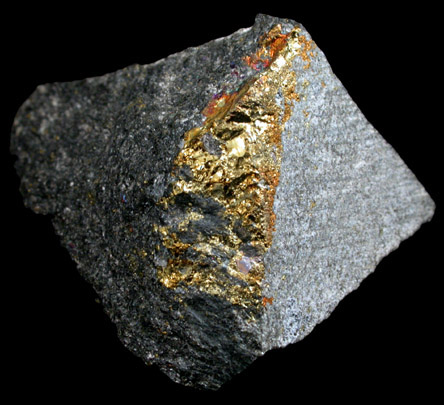 Arsenohauchecornite and Chalcopyrite from Vermillion Mine, Denison Township, Sudbury District, Ontario, Canada (Type Locality for Arsenohauchecornite)