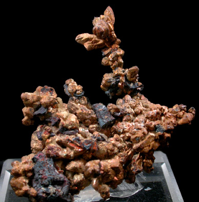 Copper (Auriferous) from Cole Mine, 700' Level, Bisbee, Cochise County, Arizona