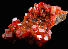 Vanadinite from Mibladen, Haute Moulouya Basin, Zeida-Aouli-Mibladen belt, Midelt Province, Morocco