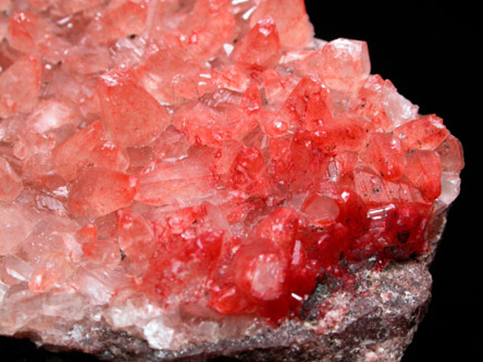 Copper in Calcite from Mina La Bufa, Chihuahua, Mexico