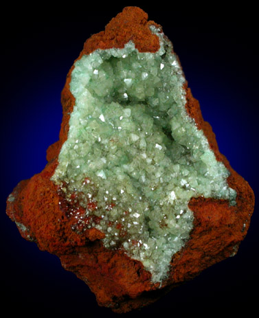 Adamite var. Cuprian from Mina Ojuela, Mapimi, Durango, Mexico