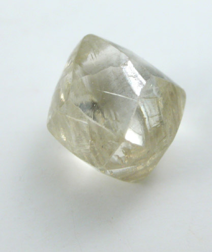 Diamond (1.03 carat yellow dodecahedral crystal) from Diamantino, Mato Grosso, Brazil