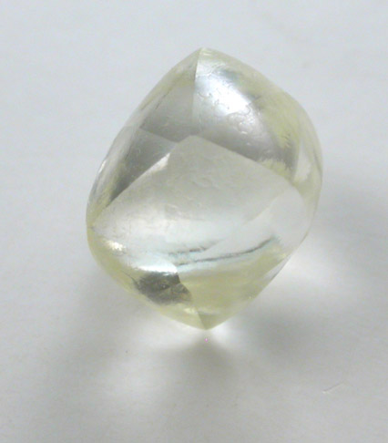 Diamond (1.30 carat gem-grade yellow hexoctahedral crystal) from Premier Mine, Gauteng Province, South Africa