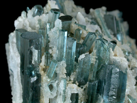 Fluorapatite in Quartz from Mogok District, 115 km NNE of Mandalay, Mandalay Division, Myanmar (Burma)