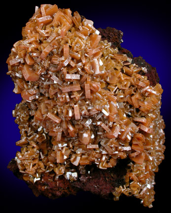 Wulfenite from Defiance Mine, Courtland-Gleeson District, Cochise County, Arizona