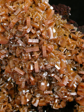 Wulfenite from Defiance Mine, Courtland-Gleeson District, Cochise County, Arizona