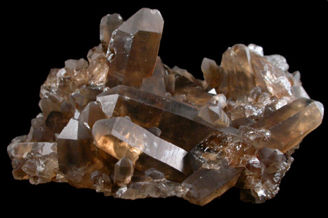 Quartz var. Smoky from Torrington, New South Wales, Australia