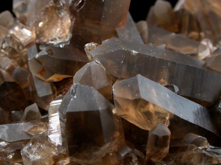 Quartz var. Smoky from Torrington, New South Wales, Australia