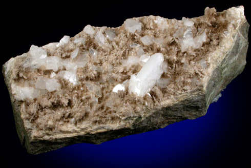 Heulandite-Ca with Quartz from BerufjrOur, Iceland