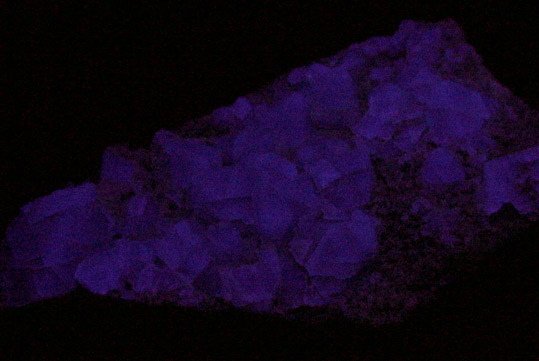 Fluorite on Quartz from William Wise Mine, Westmoreland, Cheshire County, New Hampshire